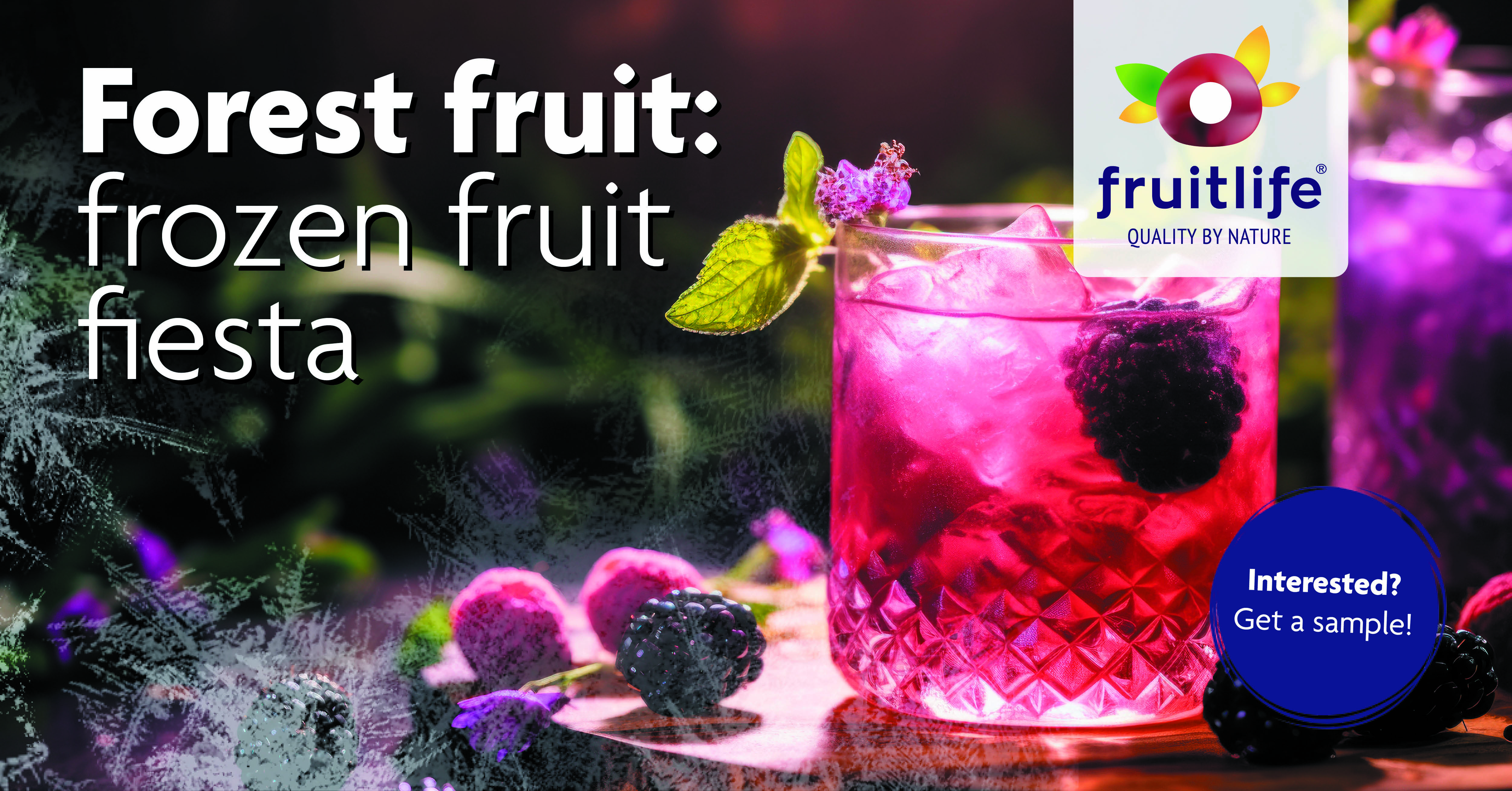 Forest fruit: frozen fiesta